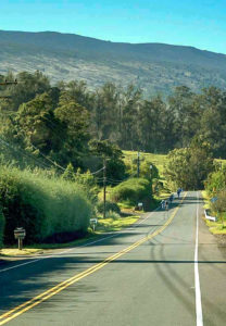 Crater Road in Upper Kula