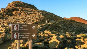 Hiking Trails Sign