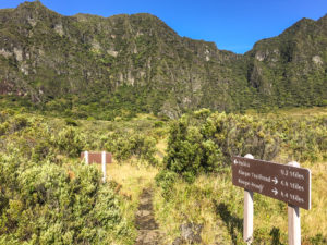 Crater Paliku Cabin Area Sign Kaupo