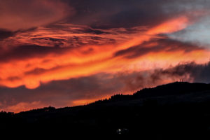 Kula Sunrise Storm Clouds